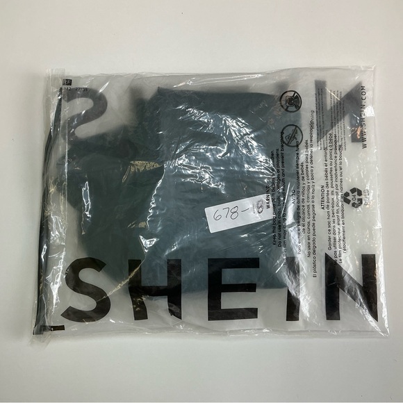 SHEIN Solid Mermaid Cami Dress NWOT Size Small - Picture 4 of 4